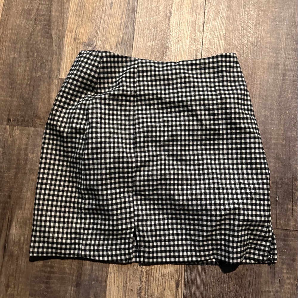 Checkered Skirt